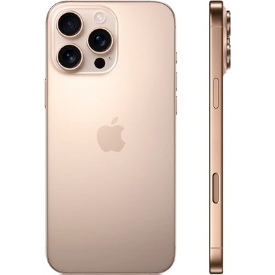 Смартфон Apple iPhone 16 Pro Max 512GB Desert Titanium (Пустынный титан) - фото 21321