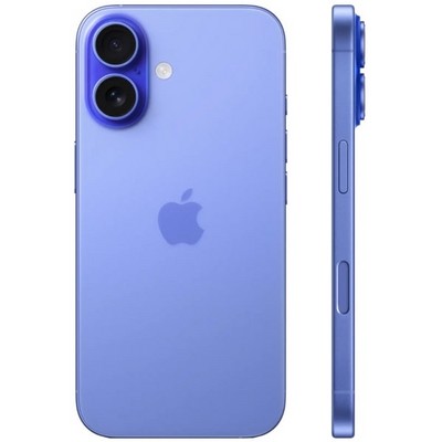 Смартфон Apple iPhone 16 256GB Ultramarine (ультрамарин) - фото 21399
