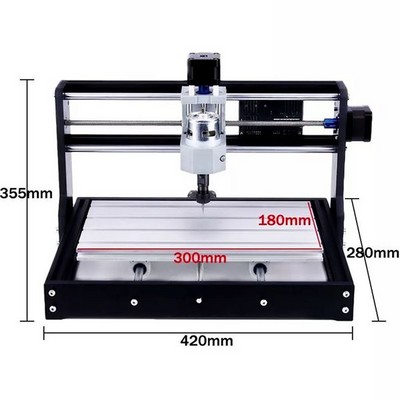 Станок фрезерный, гравер CNC3018 MAX - фото 21784