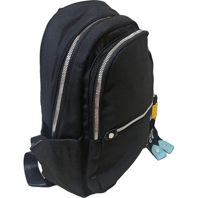 Рюкзак-сумка женская в брендовом стиле #895, черная - фото 21808