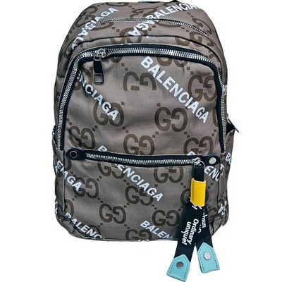 Рюкзак-сумка женская в брендовом стиле #895, светло-коричневый - фото 21821