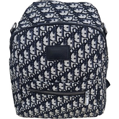 Рюкзак-сумка женская в брендовом стиле #969-4, черная - фото 21828