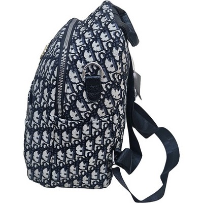 Рюкзак-сумка женская в брендовом стиле #969-4, черная - фото 21831