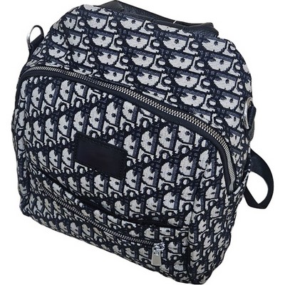 Рюкзак-сумка женская в брендовом стиле #969-4, черная - фото 21833