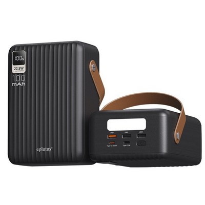 Внешний аккумулятор Eplutus EB-999Q 100000 mAh, black - фото 21968