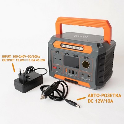 Портативная электростанция PORTABLE POWER GENERATION A3D/ 145600 mAh/ 300Вт - фото 22007