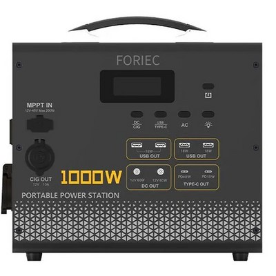 Портативная электростанция FORIEC YC1100 220V 1000Вт 315Aч - фото 22009