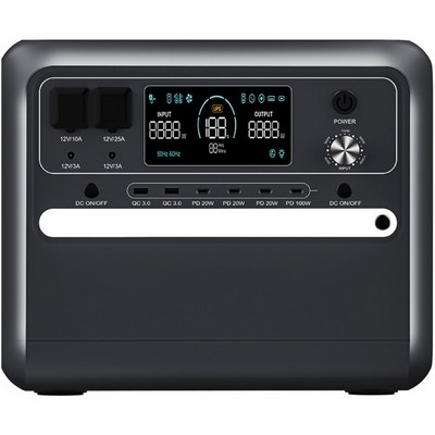 Портативная электростанция TALLPOWER V2400 LiFePO4 2400Вт/2160 Втч Черный - фото 22065
