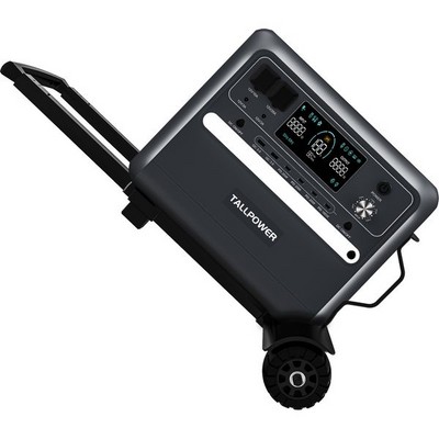 Портативная электростанция TALLPOWER V2400 LiFePO4 2400Вт/2160 Втч Черный - фото 22068