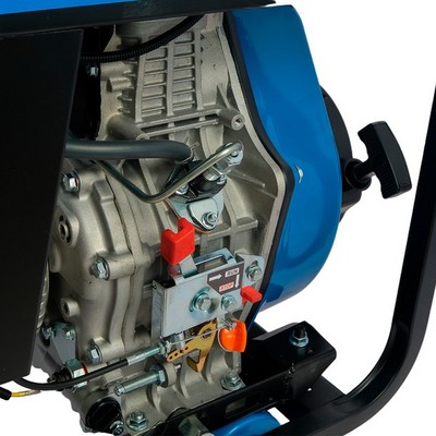REDBO DPG-7500 Генератор дизельный (532см3, 7.0 кВт./7.5 кВт,ручной/электро стартер, дисплей) - фото 22188
