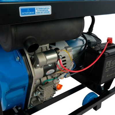 REDBO DPG-7500 Генератор дизельный (532см3, 7.0 кВт./7.5 кВт,ручной/электро стартер, дисплей) - фото 22189