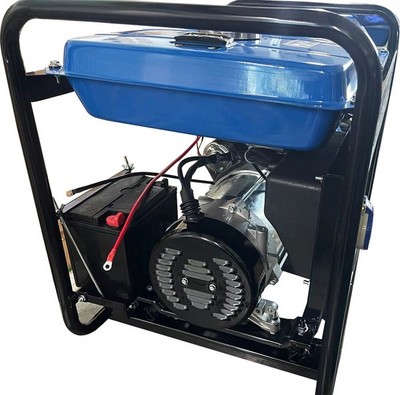 REDBO DPG-5000 Генератор дизельный (418см3, 5.0 кВт./5.5 кВт,ручной/электро стартер, дисплей) - фото 22203