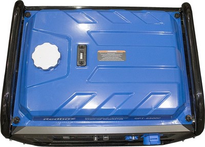 REDBO GPT-6500C Генератор бензиновый (420см3, 5.0 кВт./5.5 кВт, ручной стартер) - фото 22245