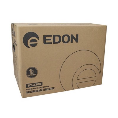 Edon PT-3300 Генератор бензиновый (208см3, 3000/3300Вт,12В/8,3А, ручной стартер) - фото 22255