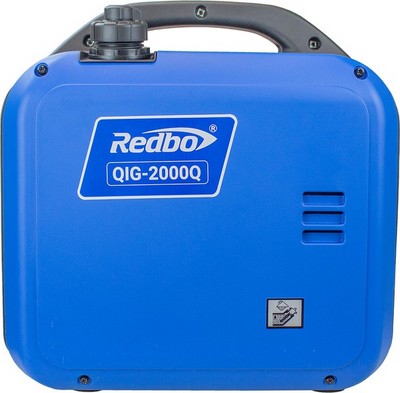 REDBO QIG-2000Q Генератор бензиновый инверторный (80 см3, 1600/2000 Вт, 3,4л.с./ 5500 об/мин, USB;) - фото 22271