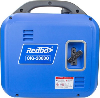 REDBO QIG-2000Q Генератор бензиновый инверторный (80 см3, 1600/2000 Вт, 3,4л.с./ 5500 об/мин, USB;) - фото 22274