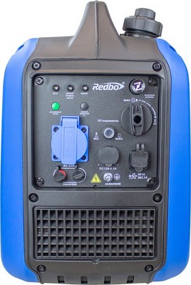 REDBO QIG-2000Q Генератор бензиновый инверторный (80 см3, 1600/2000 Вт, 3,4л.с./ 5500 об/мин, USB;) - фото 22275