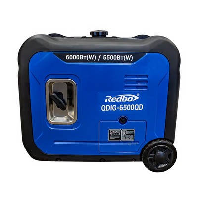 REDBO QDIG-6500QD Генератор бензиновый инверторный (5.5 кВт/6.0 кВт, ручной/электро стартер) - фото 22287