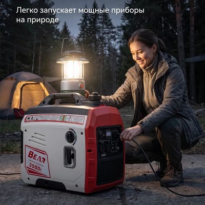 Генератор бензиновый инверторный BEAR EHM3500i - фото 22396