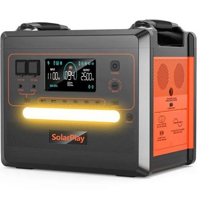 Портативная электростанция SOLARPLAY Q2402M-2500W-620000mAh - фото 22453
