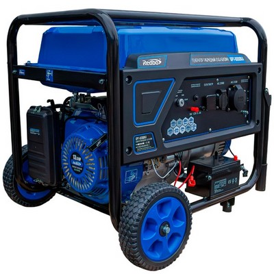 REDBO GPT-6000KA Генератор гибридный (газ/бензин) (5 кВт/5.5 кВт, ручной/электро стартер) - фото 22618