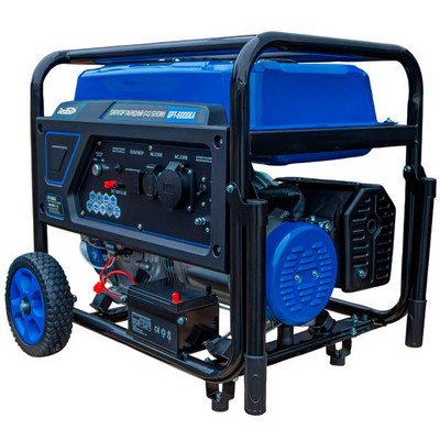 REDBO GPT-6000KA Генератор гибридный (газ/бензин) (5 кВт/5.5 кВт, ручной/электро стартер) - фото 22621