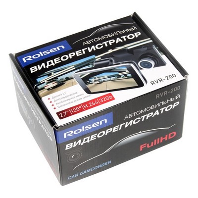 Видеорегистратор Rolsen RVR-200 - фото 10246