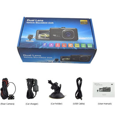Видеорегистратор BlackBOX DVR T636 FullHD 1080P Dual Lens Купить.