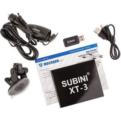 Видеорегистратор Subini STR XT-3 - фото 13689