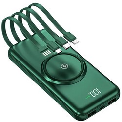 Внешний аккумулятор MOBILE POWER BANK 20000 mA (зеленый)