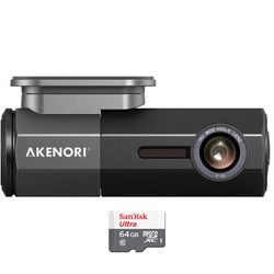 Видеорегистратор Akenori VR02, черный