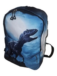 Рюкзак школьный подростковый ДИНОЗАВР №2, черный