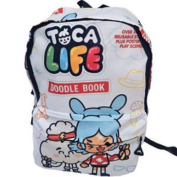 Рюкзак школьный подростковый TOCA LIFE, белый