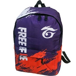 Рюкзак школьный подростковый FREE FIRE, фиолетовый