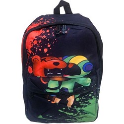 Рюкзак школьный подростковый BRAWL STARS, черный/красный