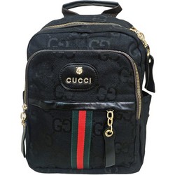 Рюкзак-сумка женская в брендовом стиле #10261, черная