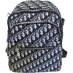 Рюкзак-сумка женская в брендовом стиле #962-2, черная