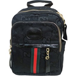 Рюкзак-сумка женская в брендовом стиле #10261, черная