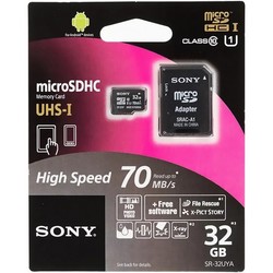 Карта памяти MicroSDHC 32GB Sony UHS-I 70MB/S HIGH SPEED