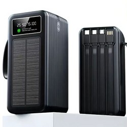 Внешний аккумулятор Hoco J270 100000 mAh с солнечной батареей