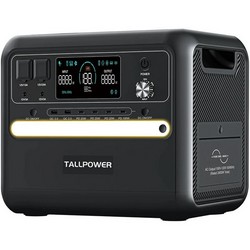 Портативная электростанция TALLPOWER V2400 LiFePO4 2400Вт/2160 Втч Черный