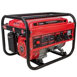 Edon PT-3000 Генератор бензиновый (208см3, 2800/3000Вт,12В/8,3А; ручной стартер)