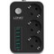 Сетевой фильтр LDNIO SE3631 6USB, Black - фото 17211
