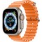 Умные часы SmartWatch iLV8 Ultra/SportWatch 8, Silver/Orange - фото 17545