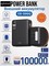 Внешний аккумулятор Eplutus EB-999Q 100000 mAh, black - фото 21970