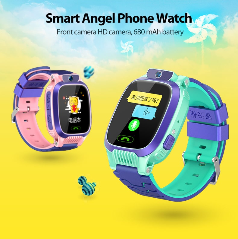 Smart Baby Watch Y79 2G Pink